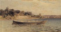 A boat - Vasily Polenov