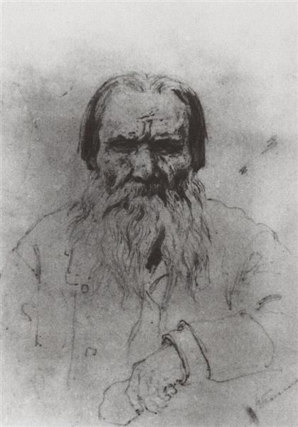 Vasily Petrovich Schegolenok  (Schegolenkov) narrator, 1879 - Vasily Polenov