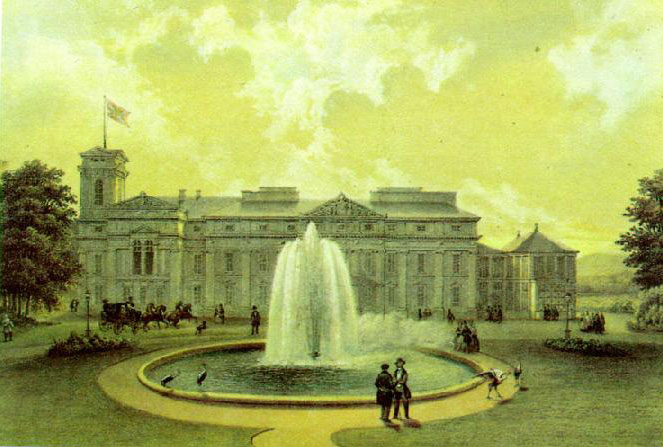 Eastern Wing of Verkiai Palace, 1848 - Василій Садовніков