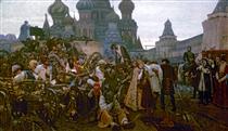 Morning of the Strelets’ (Streltsi) Execution - Василь Суриков