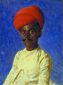 Bania (trader). Bombay - Vasily Vereshchagin