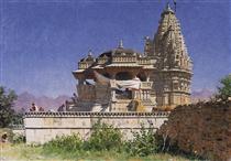 Индуистский храм в Удайпуре - Василий Верещагин