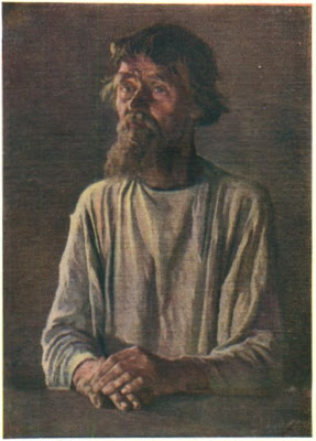 Old molokan in a light shirt, 1865 - Wassili Wassiljewitsch Wereschtschagin