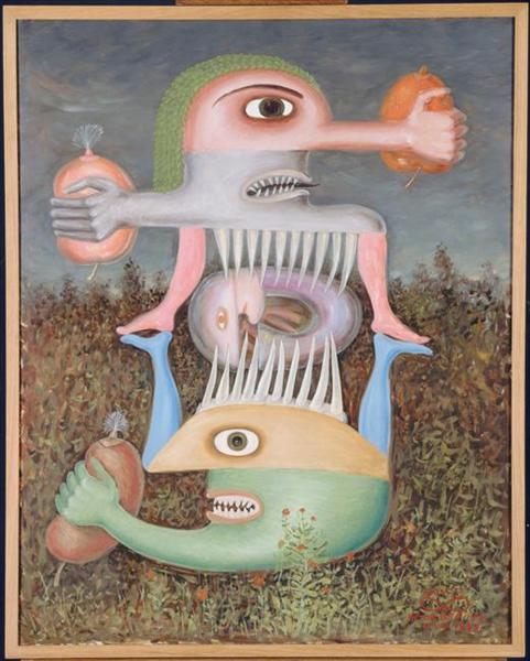 Totem of Blessed Subjectivity II, 1948 - Victor Brauner