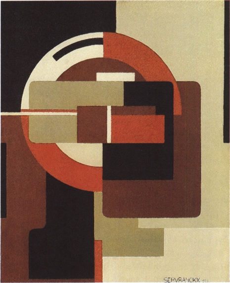 Red Rotation, 1922 - Victor Servranckx