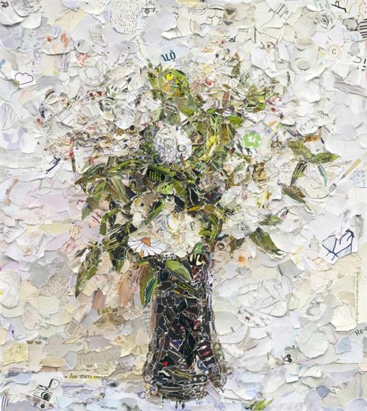 Fairy Roses, after Fantin-Latour (Pictures of Magazines 2), 2012 - Вик Мунис
