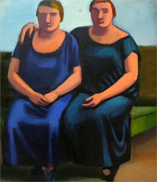 Two Sisters, 1923 - Vilhelm Lundstrom
