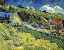 A Group of Cottages - Vincent van Gogh