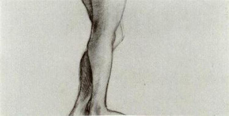 A Woman s Legs, 1886 - 1887 - 梵谷
