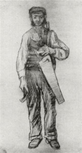 Carpenter, 1882 - Винсент Ван Гог
