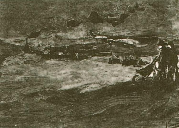 Дюни з людськими фігурами, 1882 - Вінсент Ван Гог