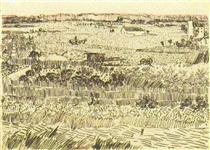 Harvest Landscape - Винсент Ван Гог
