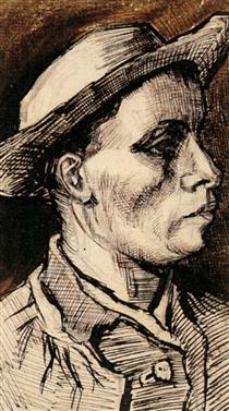 Head of a Man - Vincent van Gogh