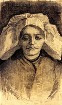 Head of a Woman - Vincent van Gogh