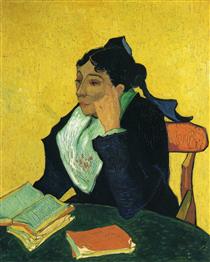 Жінка з Арля, портрет мадам Жіну - Вінсент Ван Гог