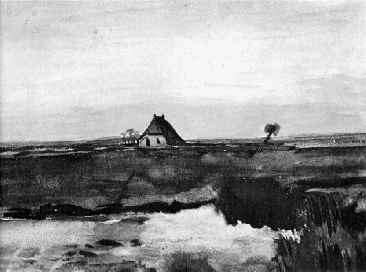 Landscape with a Farm, 1883 - Вінсент Ван Гог