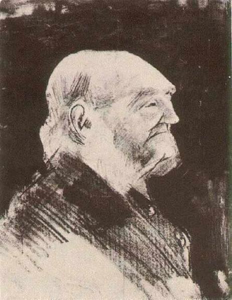 Orphan Man, Bareheaded, 1883 - Винсент Ван Гог