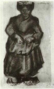 Peasant Woman - Винсент Ван Гог