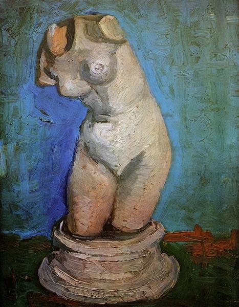 Plaster Statuette of a Female Torso, 1886 - Vincent van Gogh