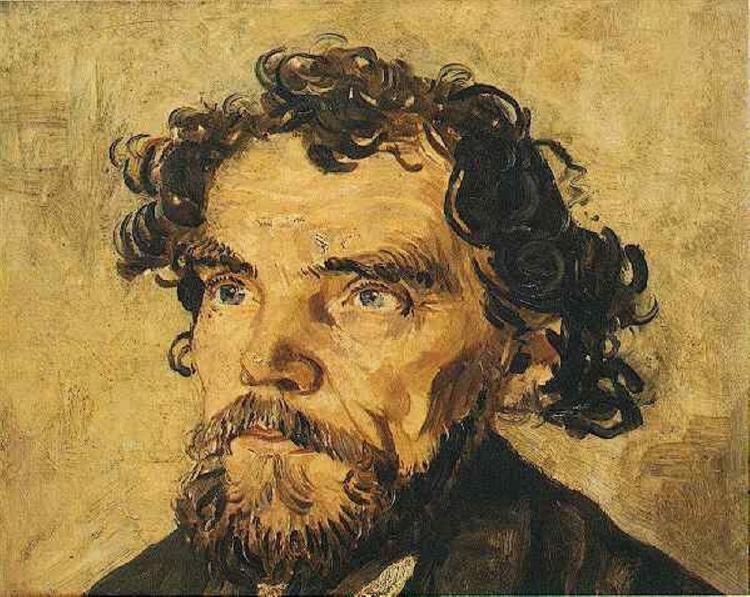 Portrait of a Man, c.1887 - Винсент Ван Гог