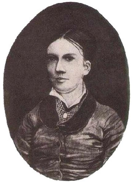 Portrait possibly of Willemien van Gogh, 1881 - 梵谷