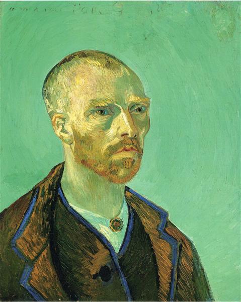 Автопортрет присвячений Полю Гогену, 1888 - Вінсент Ван Гог