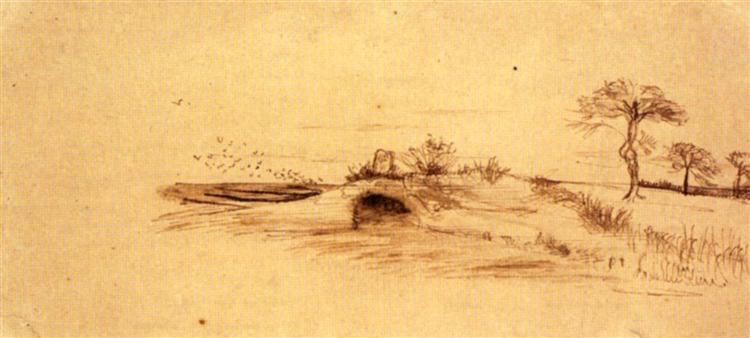 The Cave of Machpelah, 1877 - Винсент Ван Гог