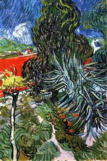 The Garden of Doctor Gachet at Auvers-sur-Oise - Vincent van Gogh