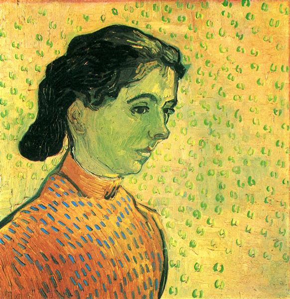 The Little Arlesienne, 1890 - Vincent van Gogh