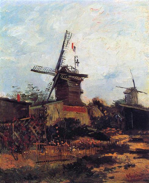 The Mill of Blute End, 1886 - Вінсент Ван Гог