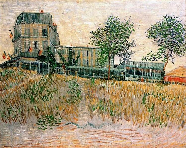 The Restaurant de la Sirene at Asnieres, 1887 - Vincent van Gogh