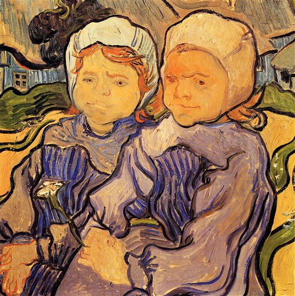 Two Children, 1890 - Vincent van Gogh