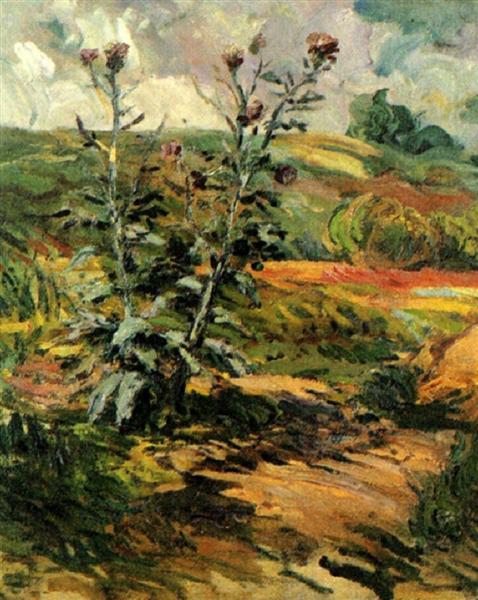 Two Thistles, 1888 - Vincent van Gogh