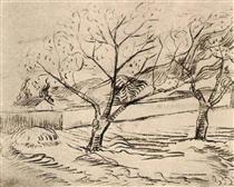 Two Trees - Vincent van Gogh