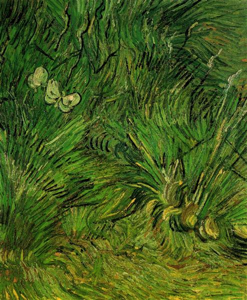 Two White Butterflies, 1889 - Vincent van Gogh