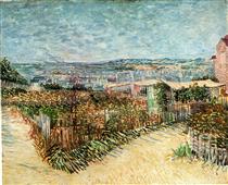 Vegetable Gardens in Montmartre - Vincent van Gogh