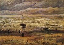 View of the Sea at Scheveningen - Винсент Ван Гог