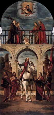 The Glory of St. Vidal - Vittore Carpaccio