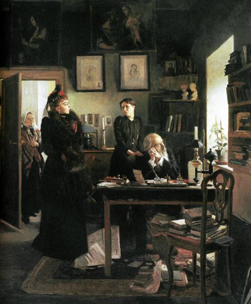Two sisters, 1893 - Vladímir Makovski