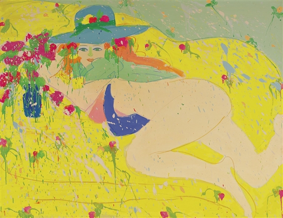 Love in Afternoon, 1974 - Walasse Ting