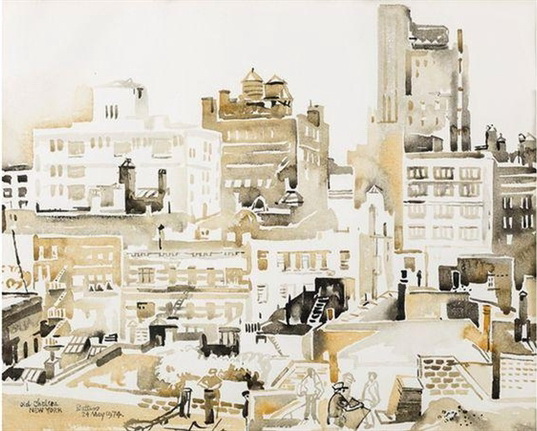 Old Chelsea, New York - Walter Battiss