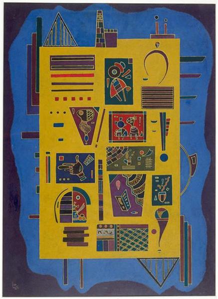 Conglomerat, 1943 - Wassily Kandinsky