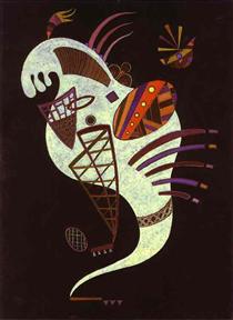 Figure blanche - Vassily Kandinsky