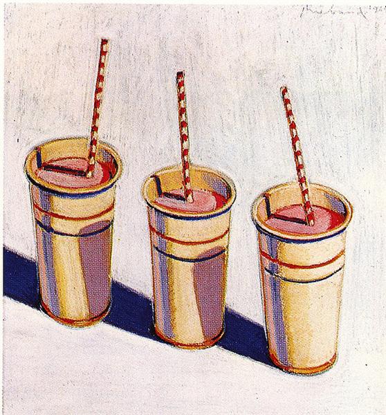 Three Strawberry Shakes, 1964 - 偉恩·第伯