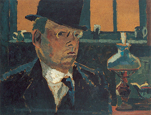 Self-Portrait, 1910 - Willi Baumeister
