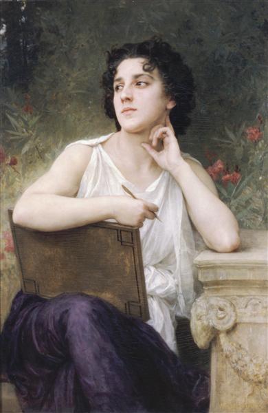 Inspiration, 1898 - William Bouguereau