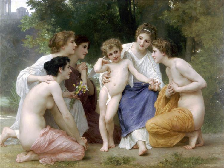Admiration, 1897 - William Bouguereau