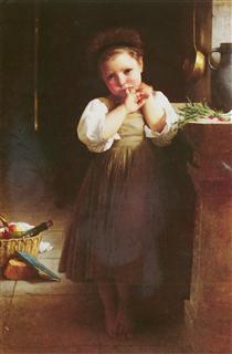 Little sulky - William-Adolphe Bouguereau