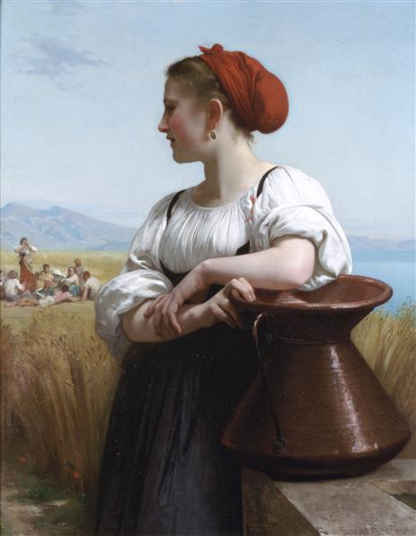 Moissoneuse, 1868 - William Adolphe Bouguereau