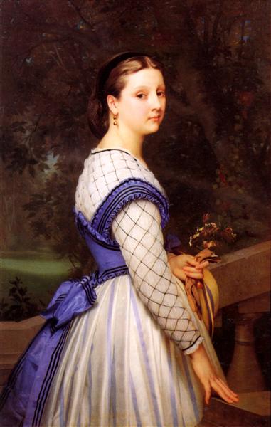 The Countess de Montholon - Адольф Вільям Бугро